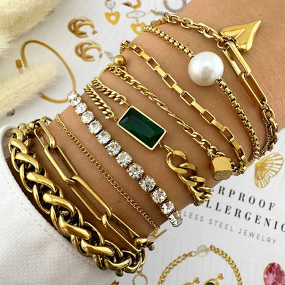 Classic Luxe Tennis Bracelet