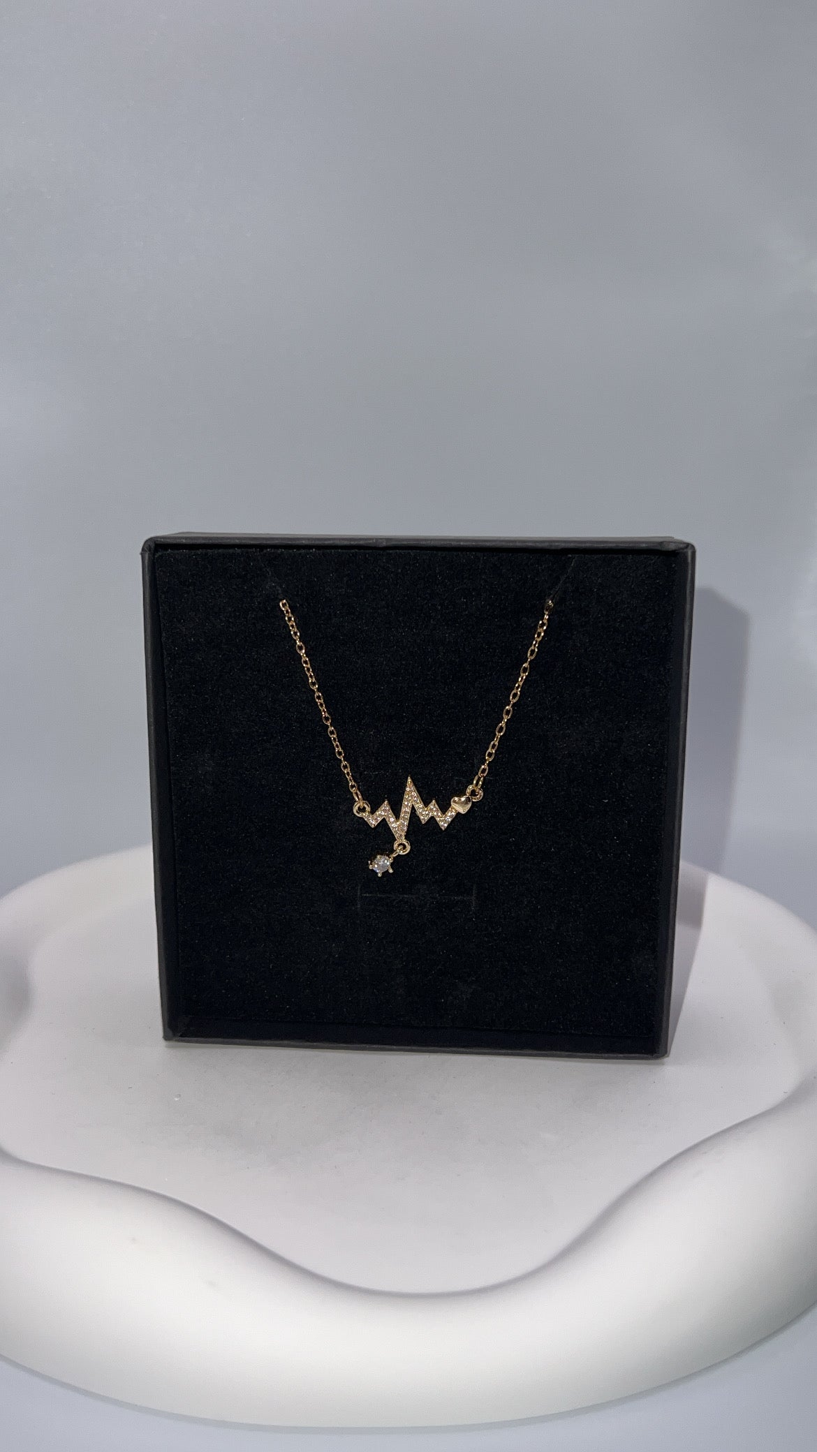 Heartbeat Sparkle Pendant