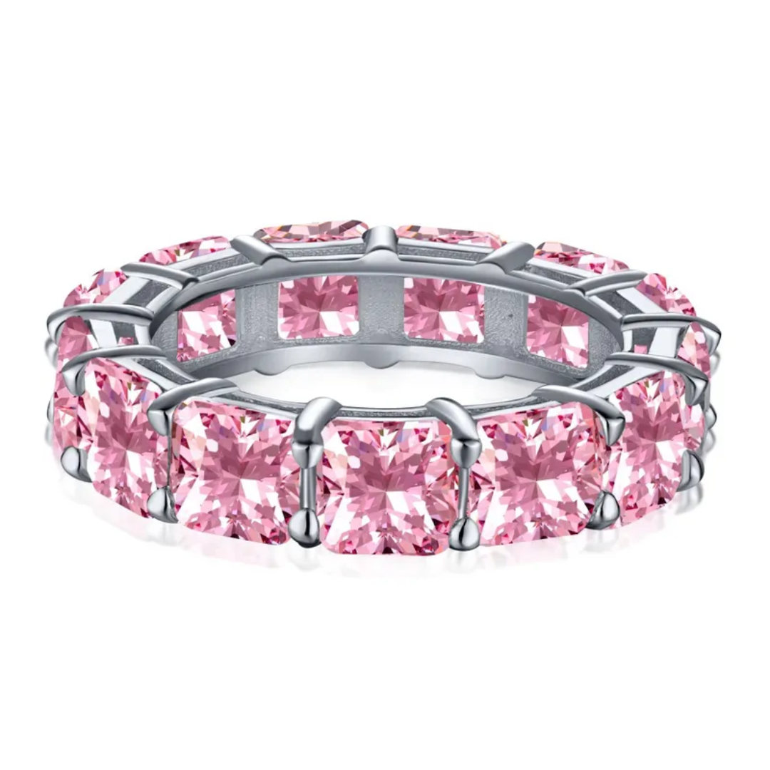 Rosé Luxe Eternity Ring